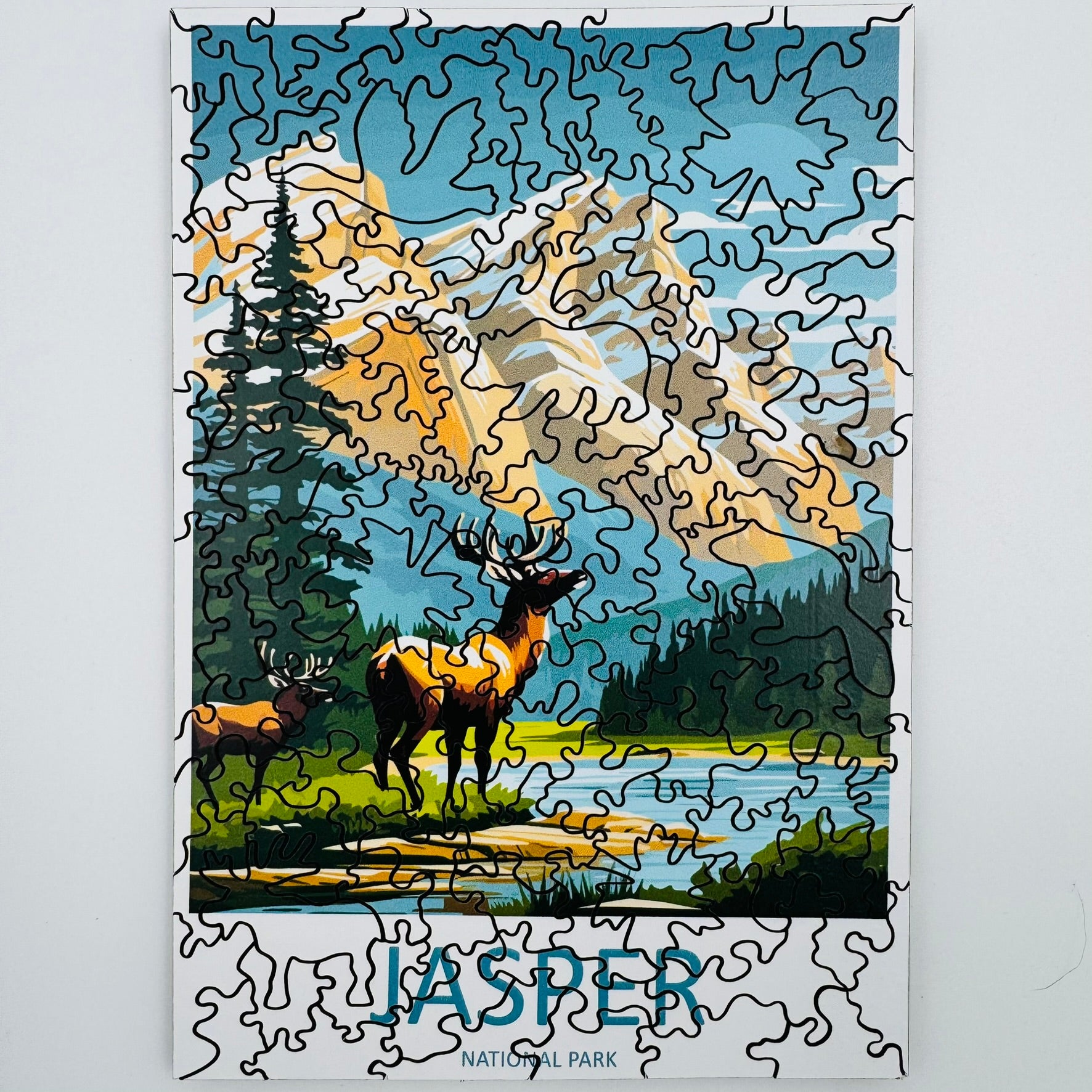 Jasper National Park Mini Puzzle